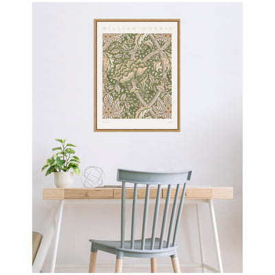 Sylvie Poster William Morris Windrush 1883 Framed Canvas by The Art Institute of Chicago