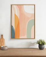 Sylvie Sunrise Over Marrakesh Framed Canvas by kateandlaurel - product image 18 for Resin Society