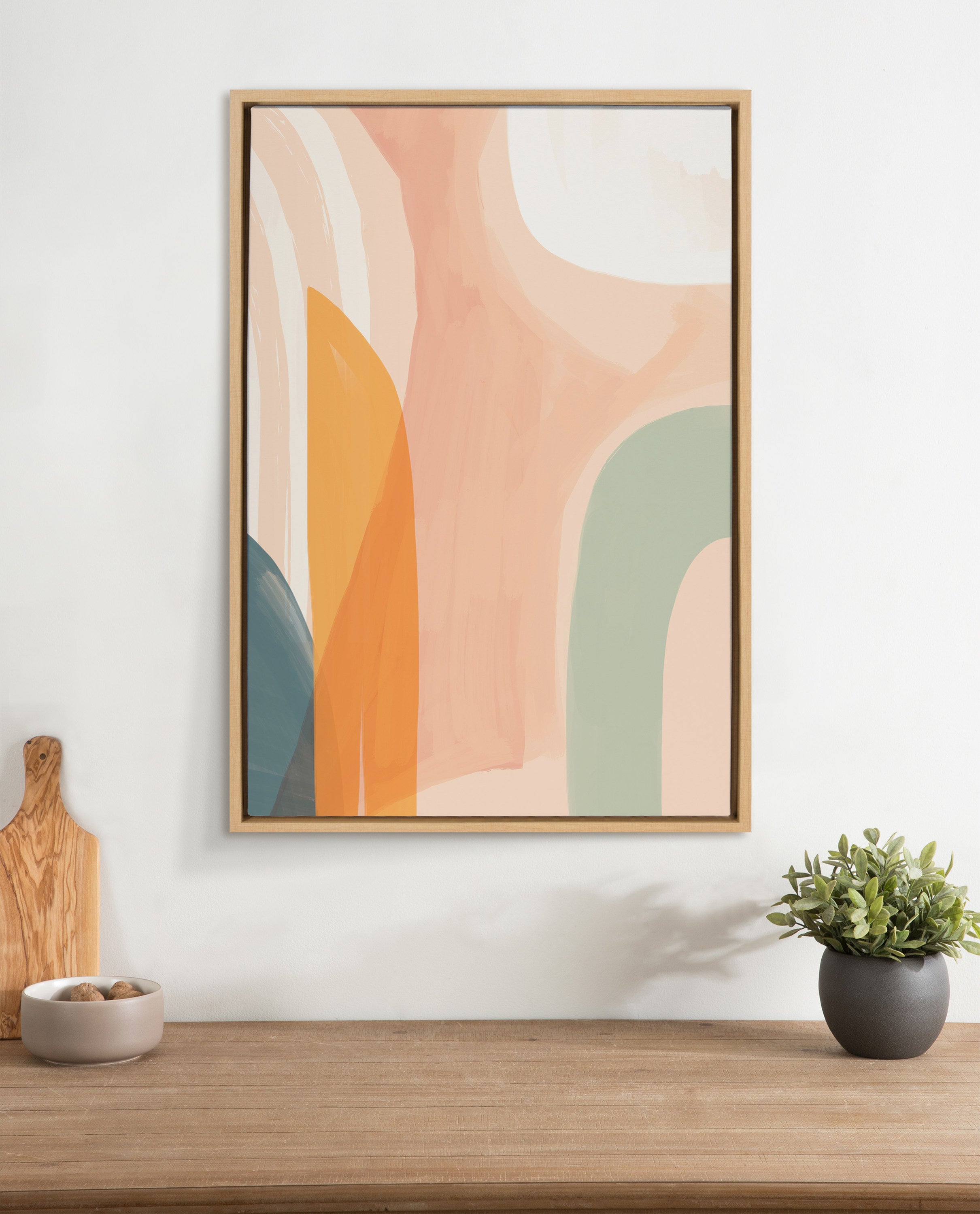 Sylvie Sunrise Over Marrakesh Framed Canvas by kateandlaurel - product image 18 for Resin Society