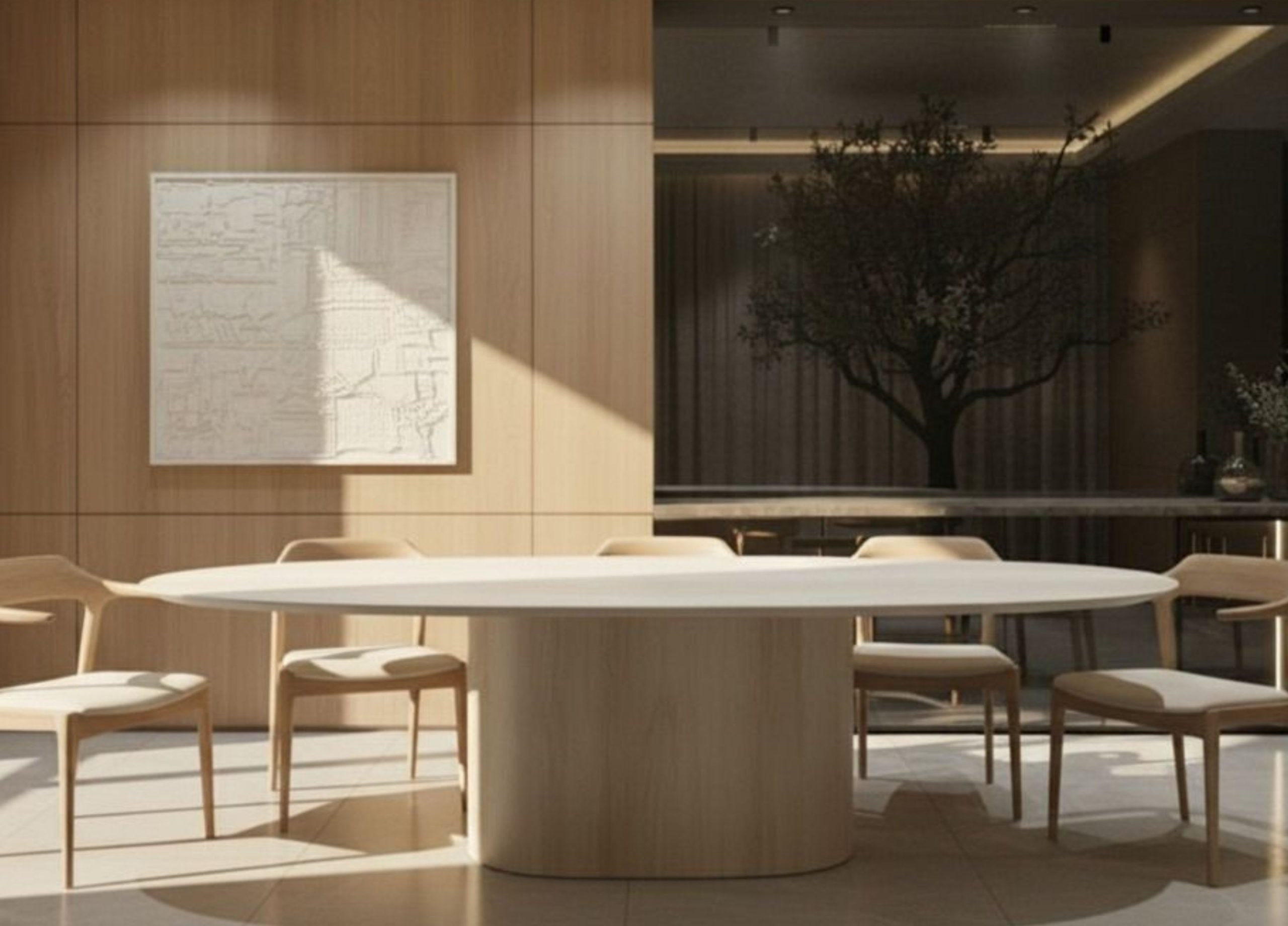 Petra Dining Table detail image - Resin Society