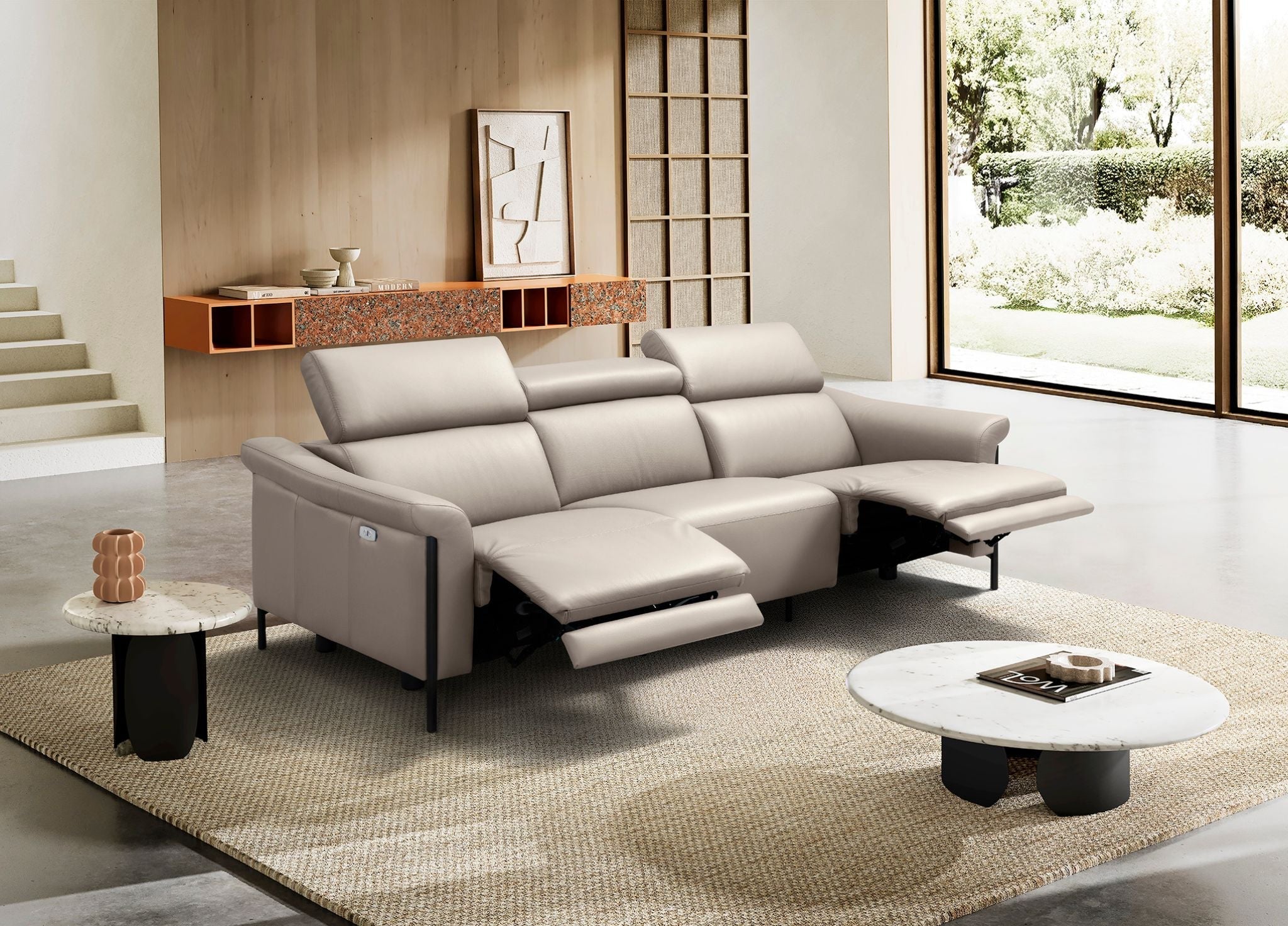Martine Recliner Sofa detail image - Resin Society