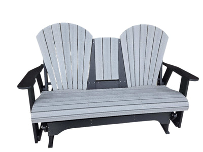 6' Adirondack Style Bench Glider by Dutch Country Patio, LLC - product image 3 for Resin Society