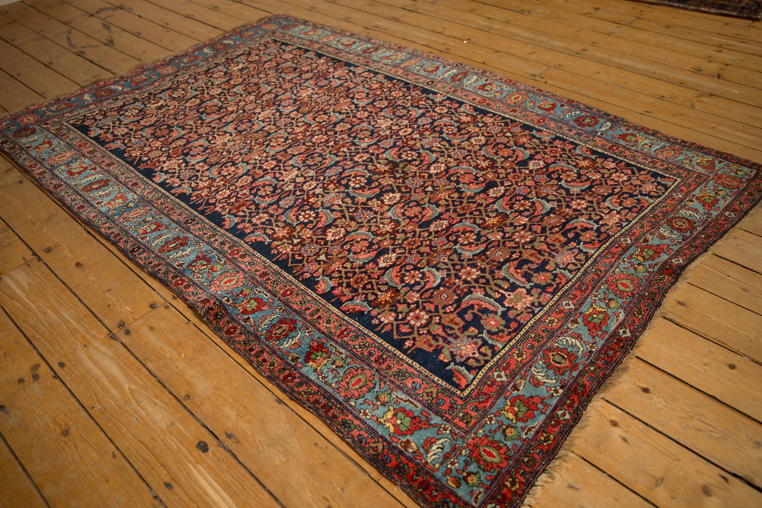 RESERVED 4.5x7 Antique Bijar Rug