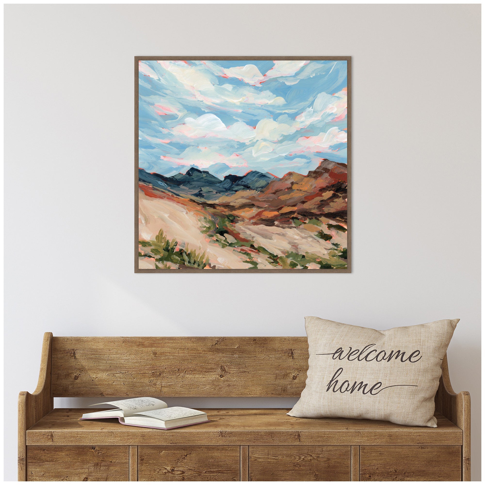 Nevada by Emily Kenney Framed Canvas Wall Art Print