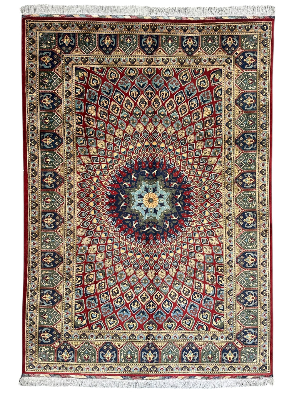 Afghani Parak Hand-Knotted Wool Rug by Rugistan - main product image for Resin Society