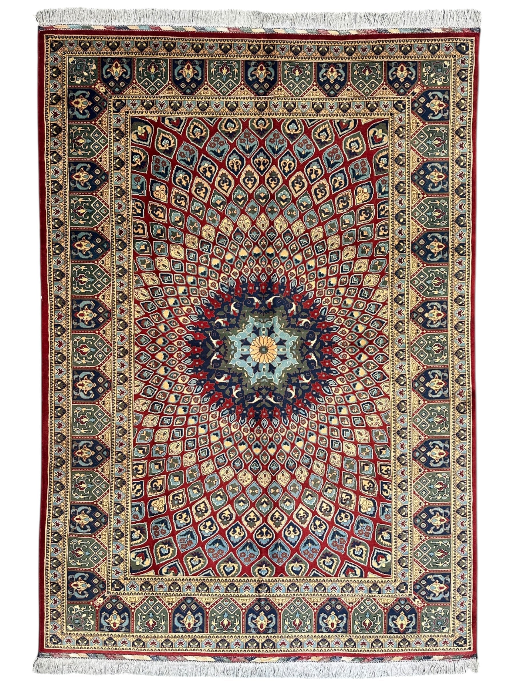 Afghani Parak Hand-Knotted Wool Rug by Rugistan - main product image for Resin Society