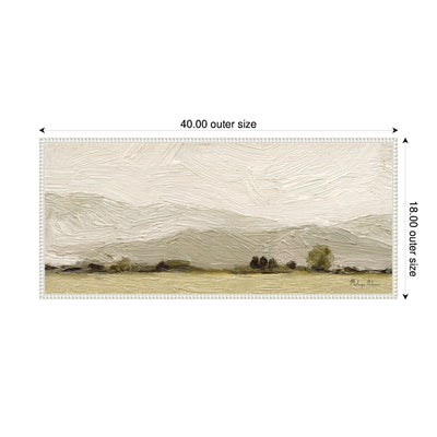 Petit Views No 8 Panel by Mackenzie Nelson Framed Canvas Wall Art Print