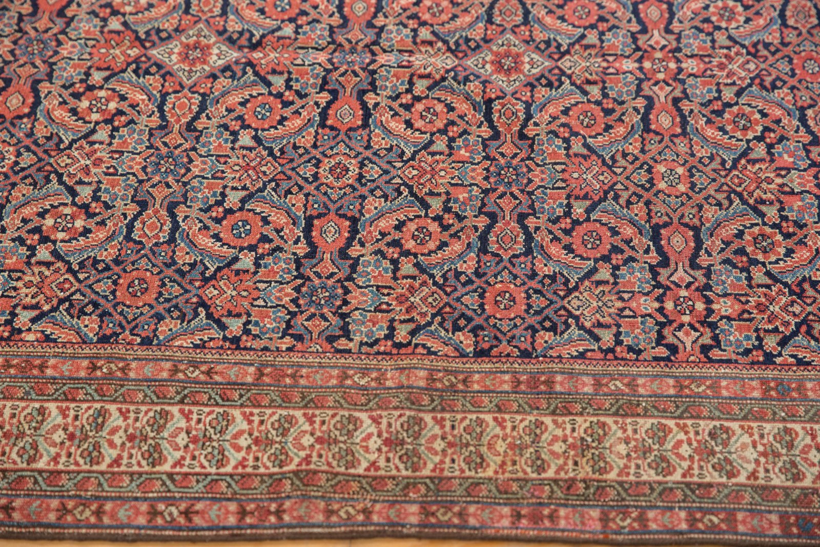 4x6.5 Antique Mission Malayer Rug by Old New House® - product image 7 for Resin Society