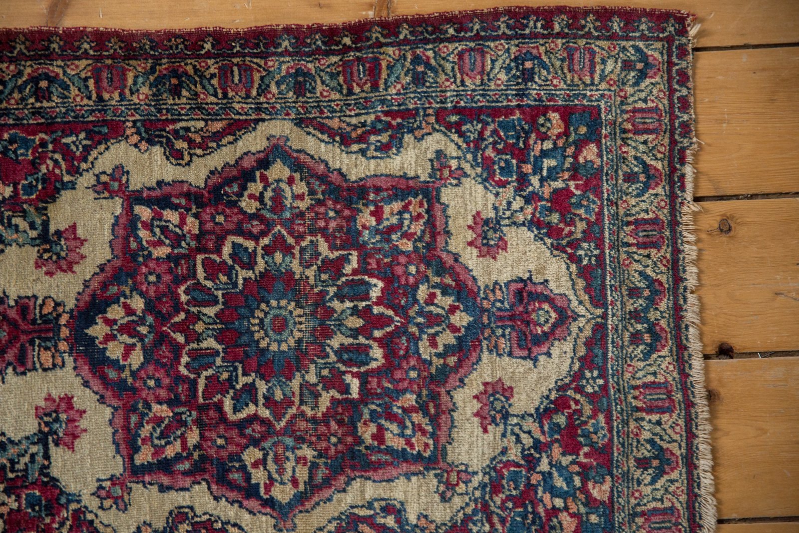 2x2.5 Antique Kermanshah Square Rug Mat by Old New House® - product image 3 for Resin Society