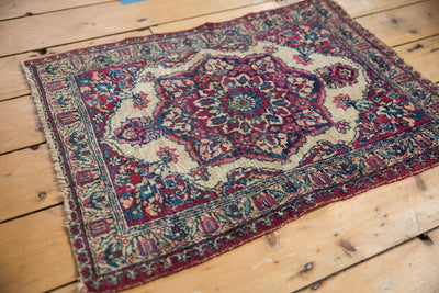 2x2.5 Antique Kermanshah Square Rug Mat by Old New House® - product image 6 for Resin Society