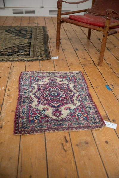 2x2.5 Antique Kermanshah Square Rug Mat by Old New House® - product image 9 for Resin Society