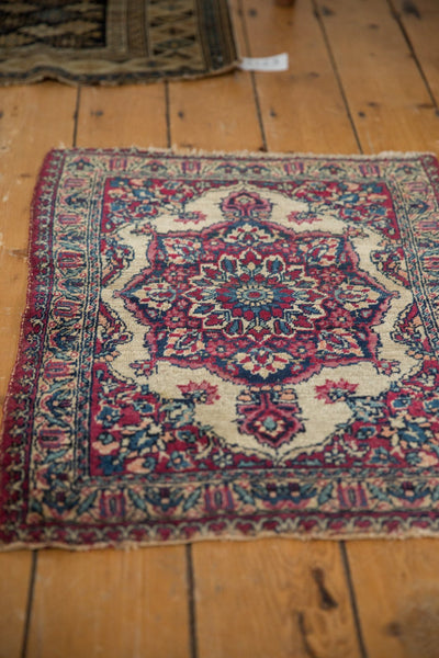 2x2.5 Antique Kermanshah Square Rug Mat by Old New House® - product image 10 for Resin Society