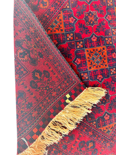 Afghani Fine Knots Bukhara Runner 2’10” x 9’10” by Rugistan - product image 4 for Resin Society