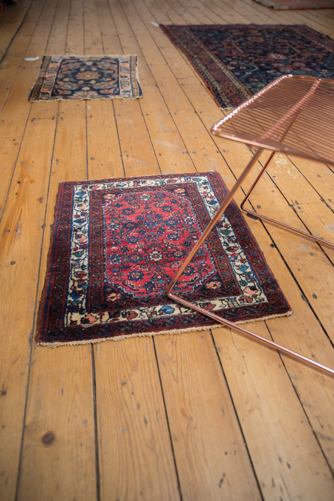 2x2.5 Vintage Engelas Square Rug Mat