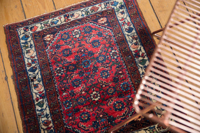 2x2.5 Vintage Engelas Square Rug Mat