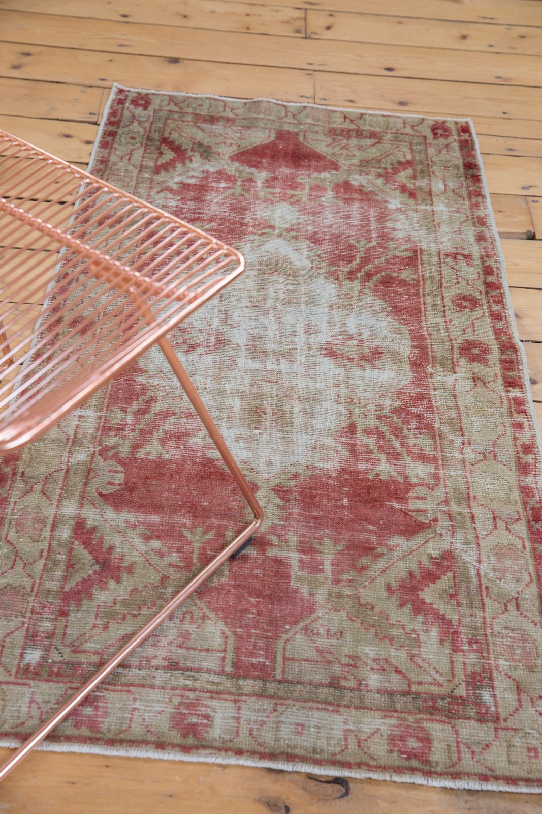 2.5x4.5 Vintage Distressed Oushak Rug by Old New House® - product image 3 for Resin Society