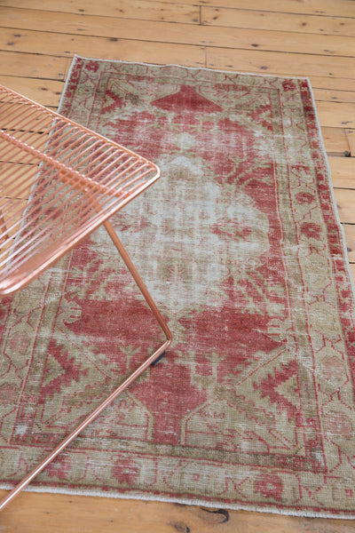 2.5x4.5 Vintage Distressed Oushak Rug by Old New House® - product image 3 for Resin Society