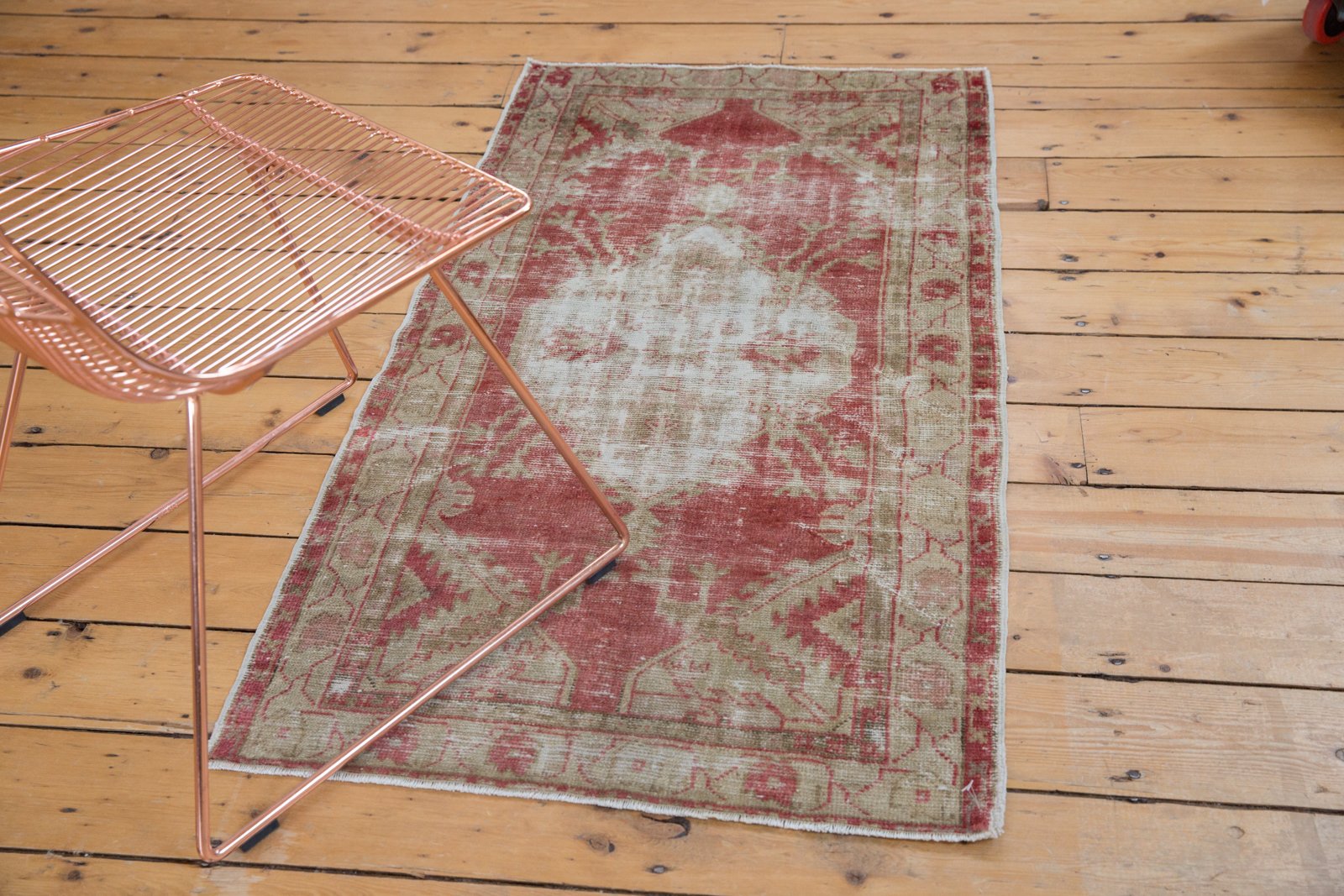 2.5x4.5 Vintage Distressed Oushak Rug by Old New House® - product image 13 for Resin Society