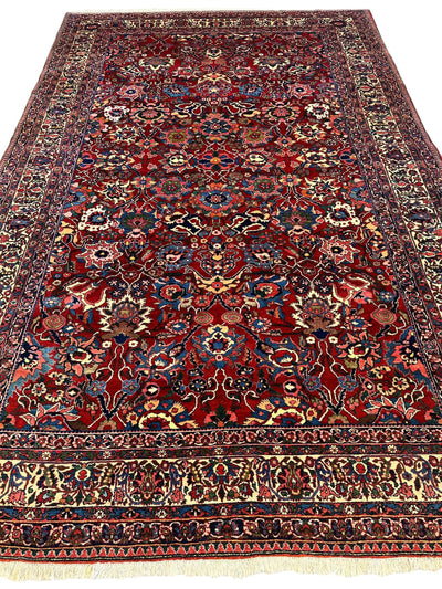 Antique Persian Bakhtiari Rug – Timeless Masterpiece 8'6" x 13'2" by Rugistan - product image 3 for Resin Society