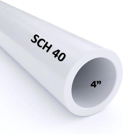 VENTRAL Schedule 40 PVC DWV Drain Pipe - 4 in. by VELOCITY® - main product image for Resin Society