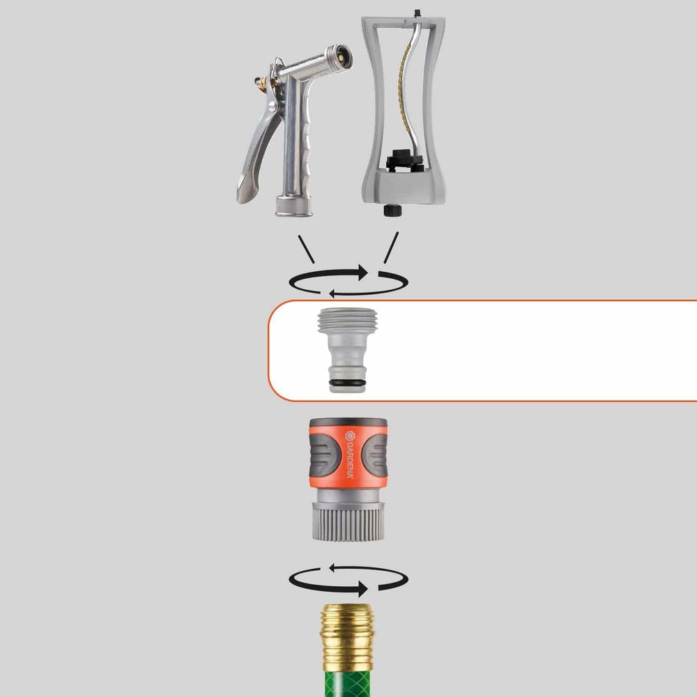 GARDENA Accessory Connector; 1 Pack