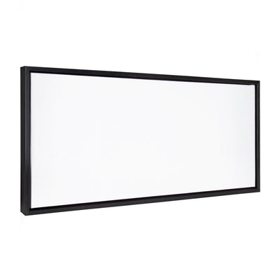 Sylvie Blank Framed Canvas 18x40