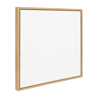 Sylvie Blank Framed Canvas 22x22