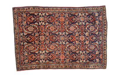 2.5x4 Vintage Tabriz Sennehbaft Rug by Old New House® - main product image for Resin Society
