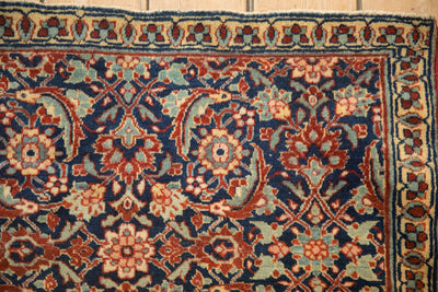 2.5x4 Vintage Tabriz Sennehbaft Rug by Old New House® - product image 4 for Resin Society