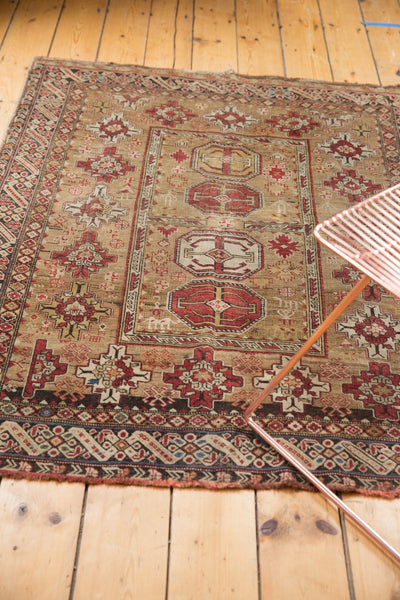 4x4.5 Antique Caucasian Square Rug by Old New House® - product image 11 for Resin Society