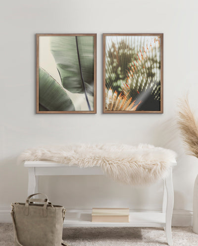 Blake Vintage Palms Framed Printed Glass by Alicia Abla by kateandlaurel - product image 7 for Resin Society