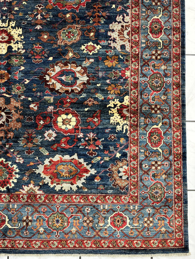 Trasitional Serapi Ghazni Wool Rug – 8' x 10’ – Intricate Floral Design by Rugistan - product image 7 for Resin Society