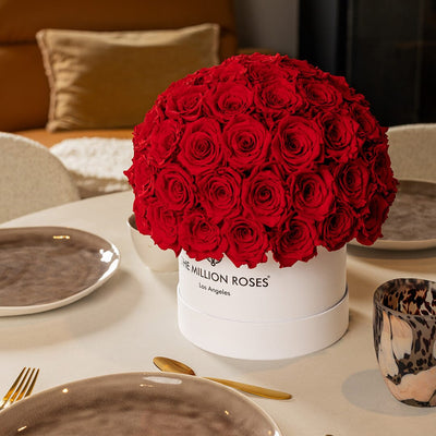 Classic White Superdome Box by The Million Roses - product image 6 for Resin Society