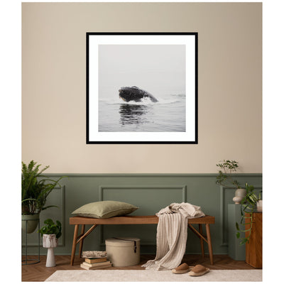 Humpback Whale No.
4 by Laura Evans Framed Wall Art Print