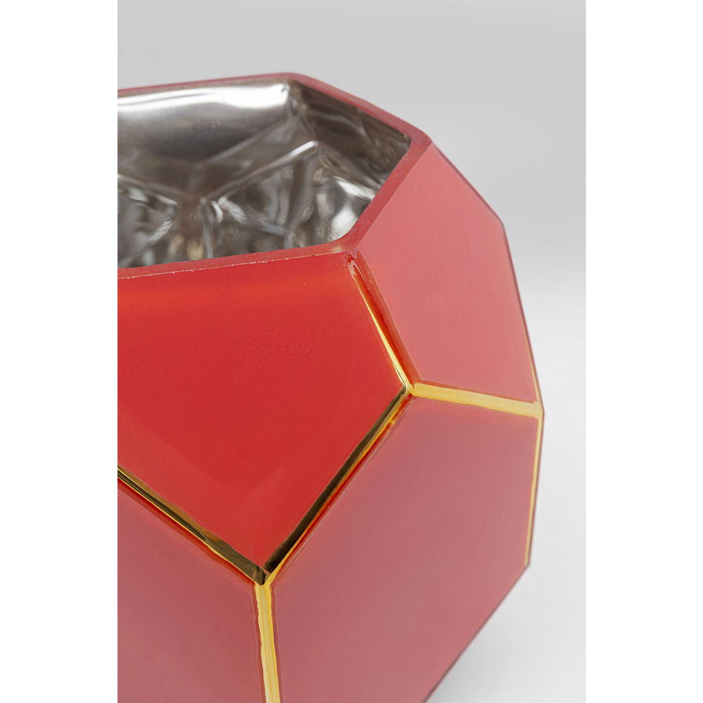Vase Art Pastel Red 17cm