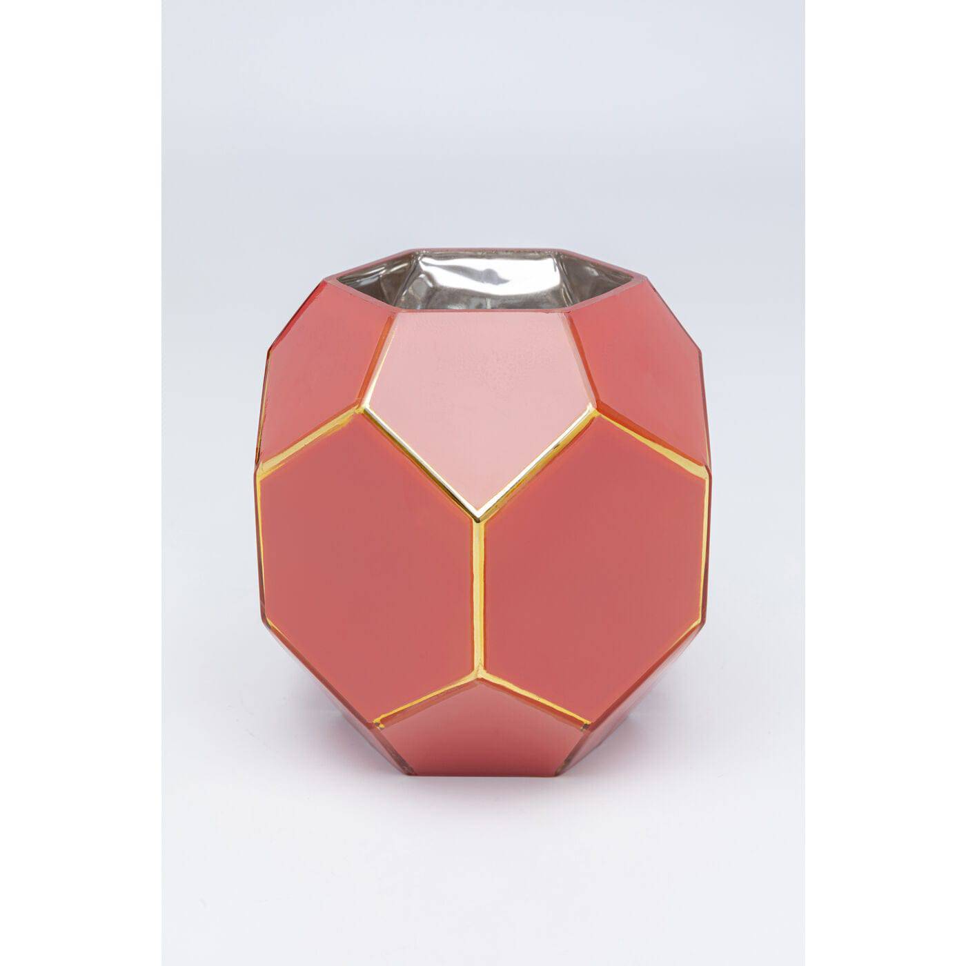 Vase Art Pastel Red 17cm