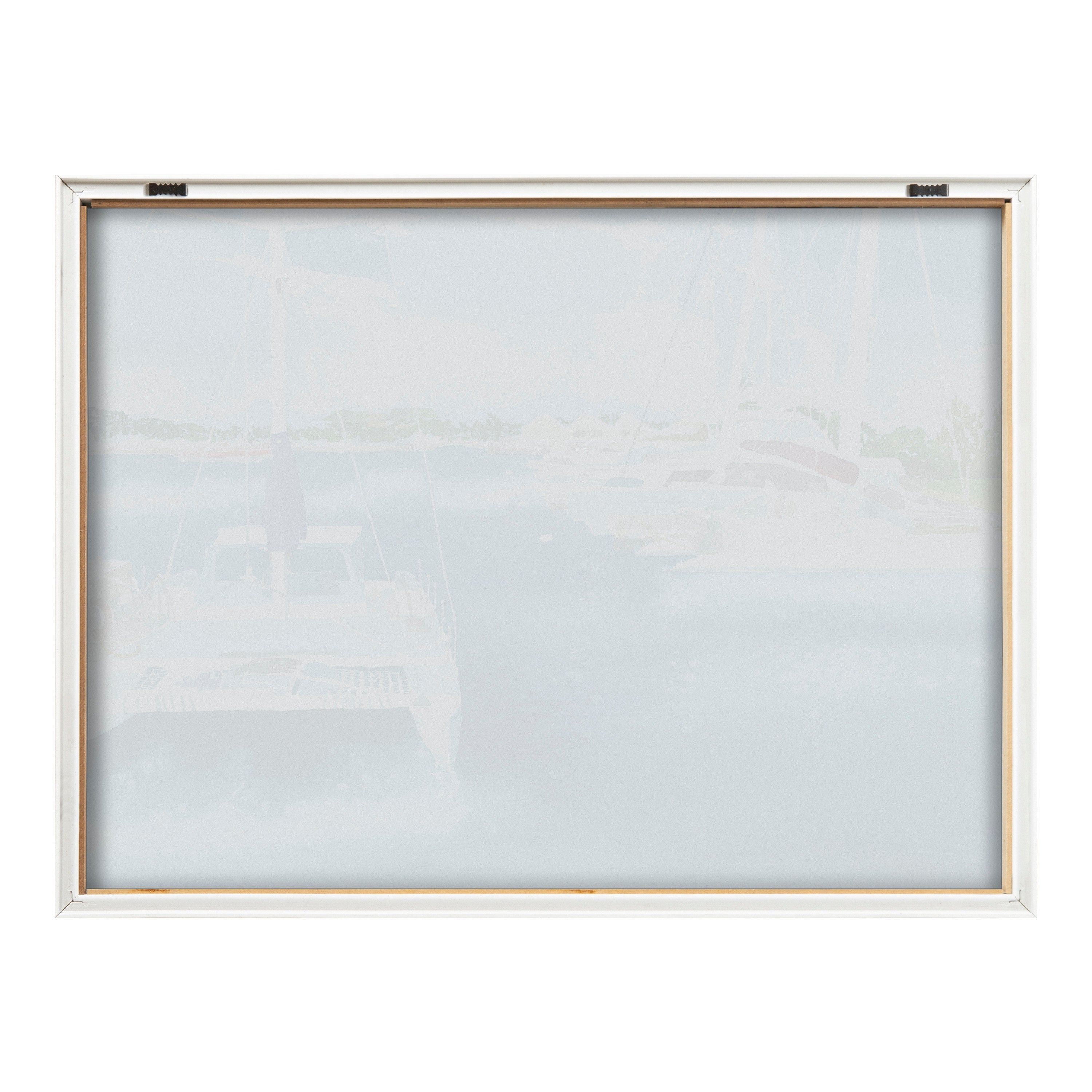 Blake Summer is for Sailing Framed Printed Glass by kateandlaurel - product image 18 for Resin Society