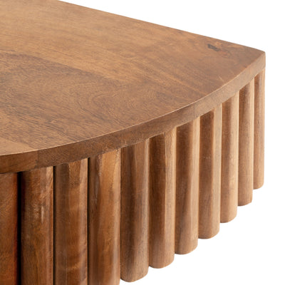 Reid Ribbed Floating Side Table