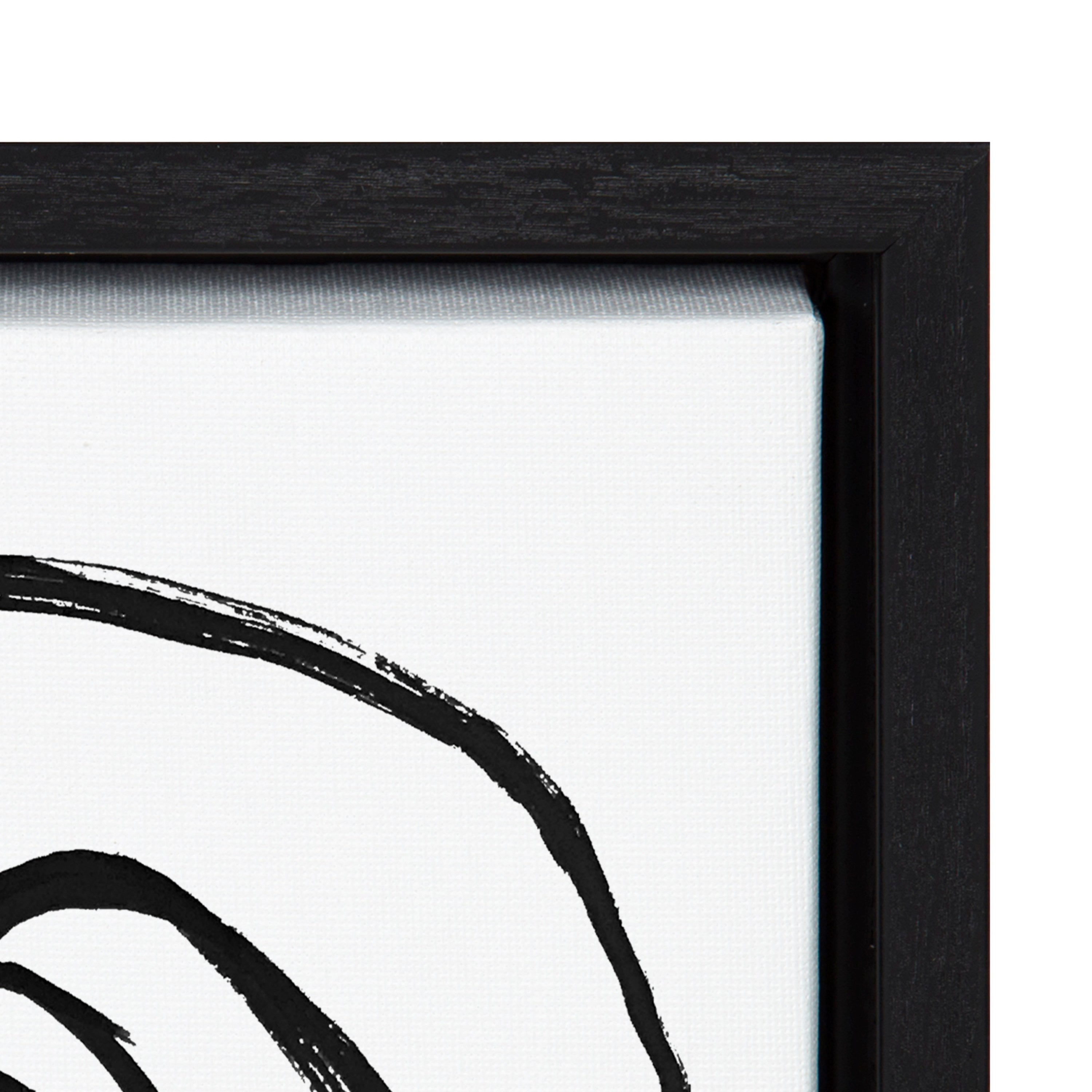 Sylvie Ring of Light 2 Framed Canvas