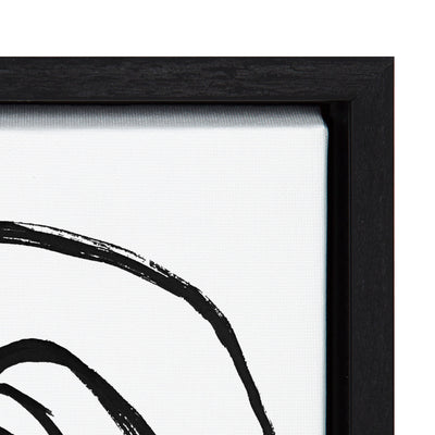 Sylvie Ring of Light 2 Framed Canvas