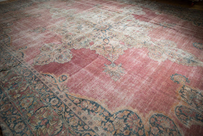12x18.5 Antique Distressed Kermanshah Carpet by Old New House® - product image 3 for Resin Society