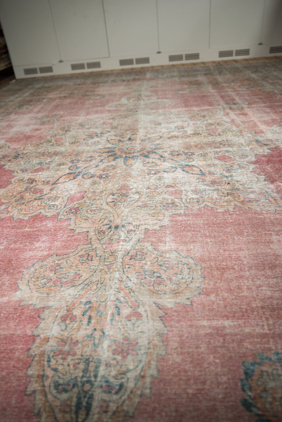 12x18.5 Antique Distressed Kermanshah Carpet by Old New House® - product image 9 for Resin Society
