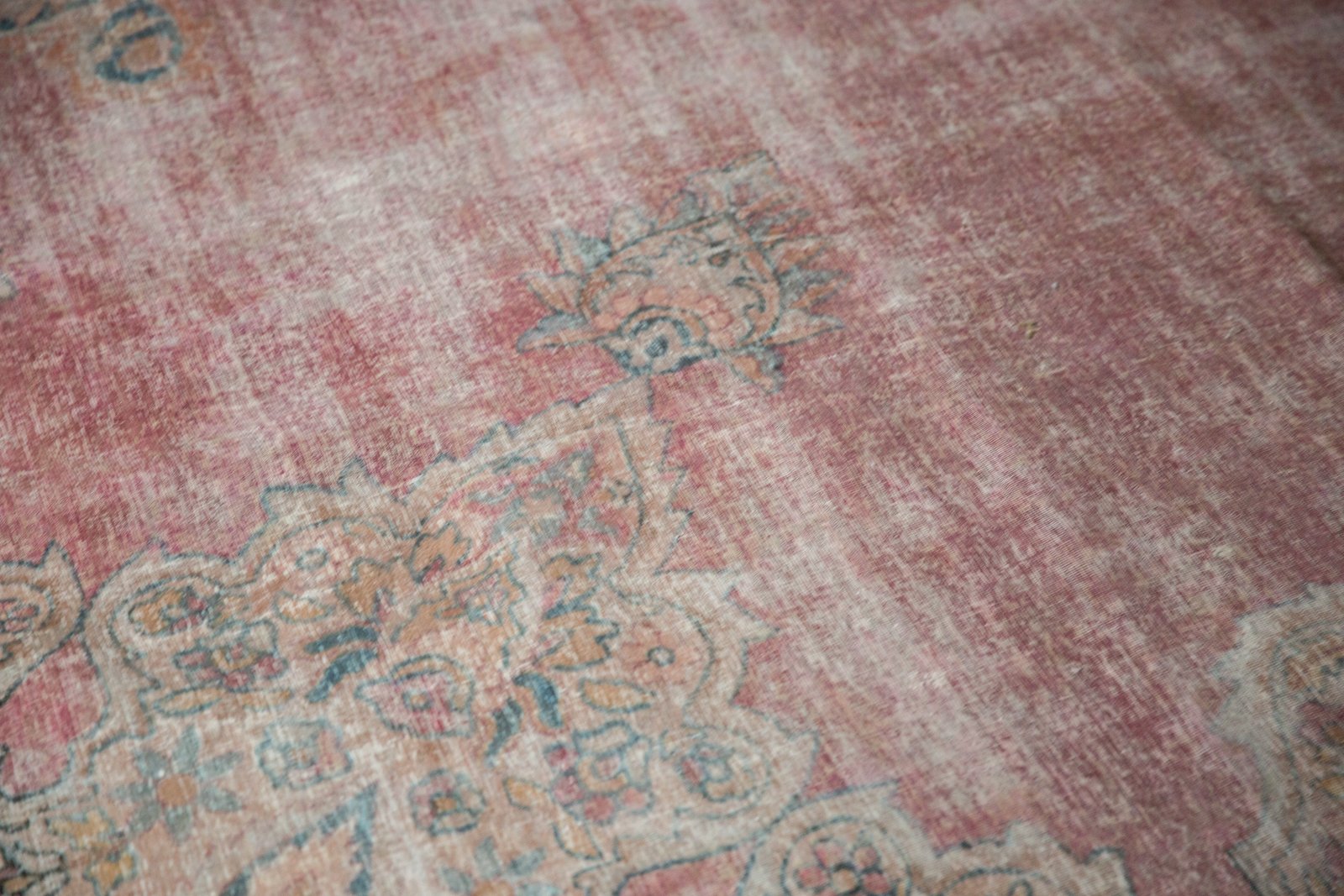 12x18.5 Antique Distressed Kermanshah Carpet by Old New House® - product image 11 for Resin Society