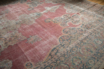 12x18.5 Antique Distressed Kermanshah Carpet by Old New House® - product image 13 for Resin Society