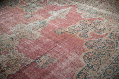12x18.5 Antique Distressed Kermanshah Carpet by Old New House® - product image 15 for Resin Society