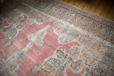 12x18.5 Antique Distressed Kermanshah Carpet by Old New House® - product image 16 for Resin Society