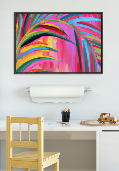 Sylvie Blank Framed Canvas 23x33