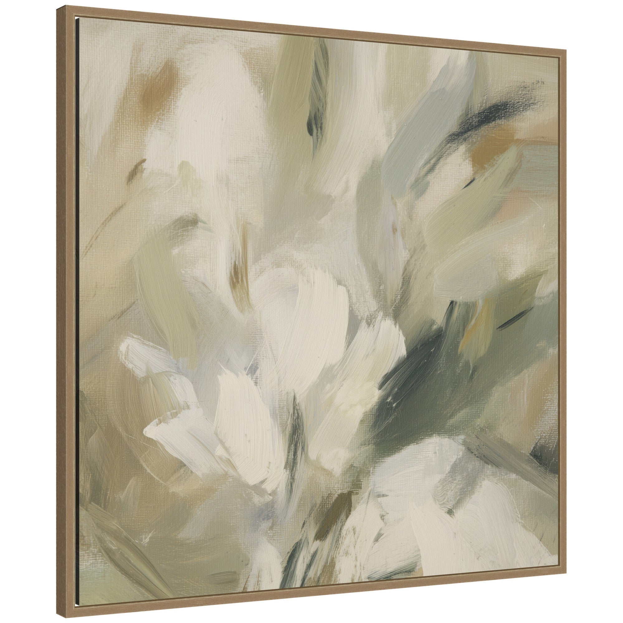 Olive Bloom No.
1 by Amy Lighthall Framed Canvas Wall Art Print