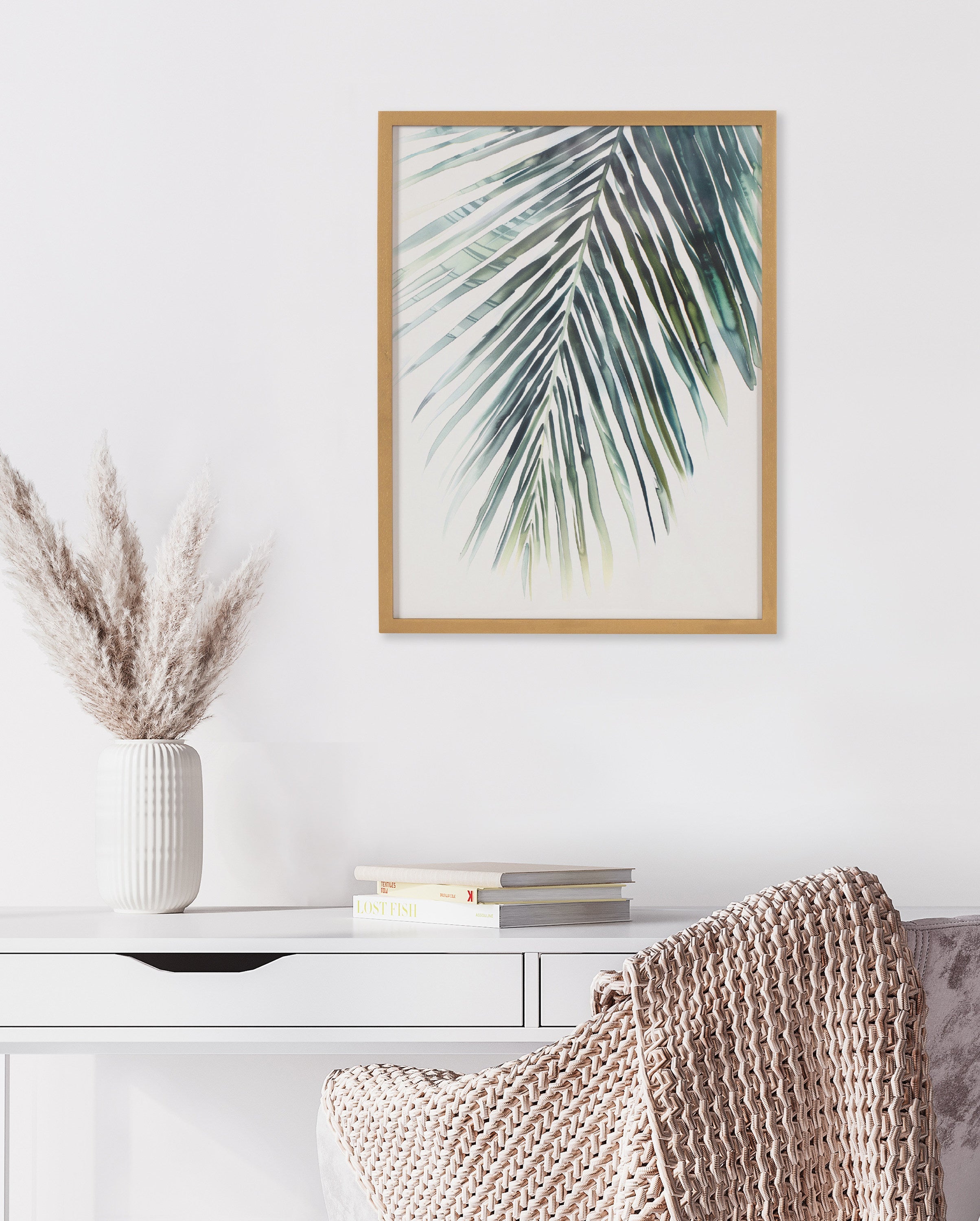 Gallery Tropical Modern Botanical Palm Print