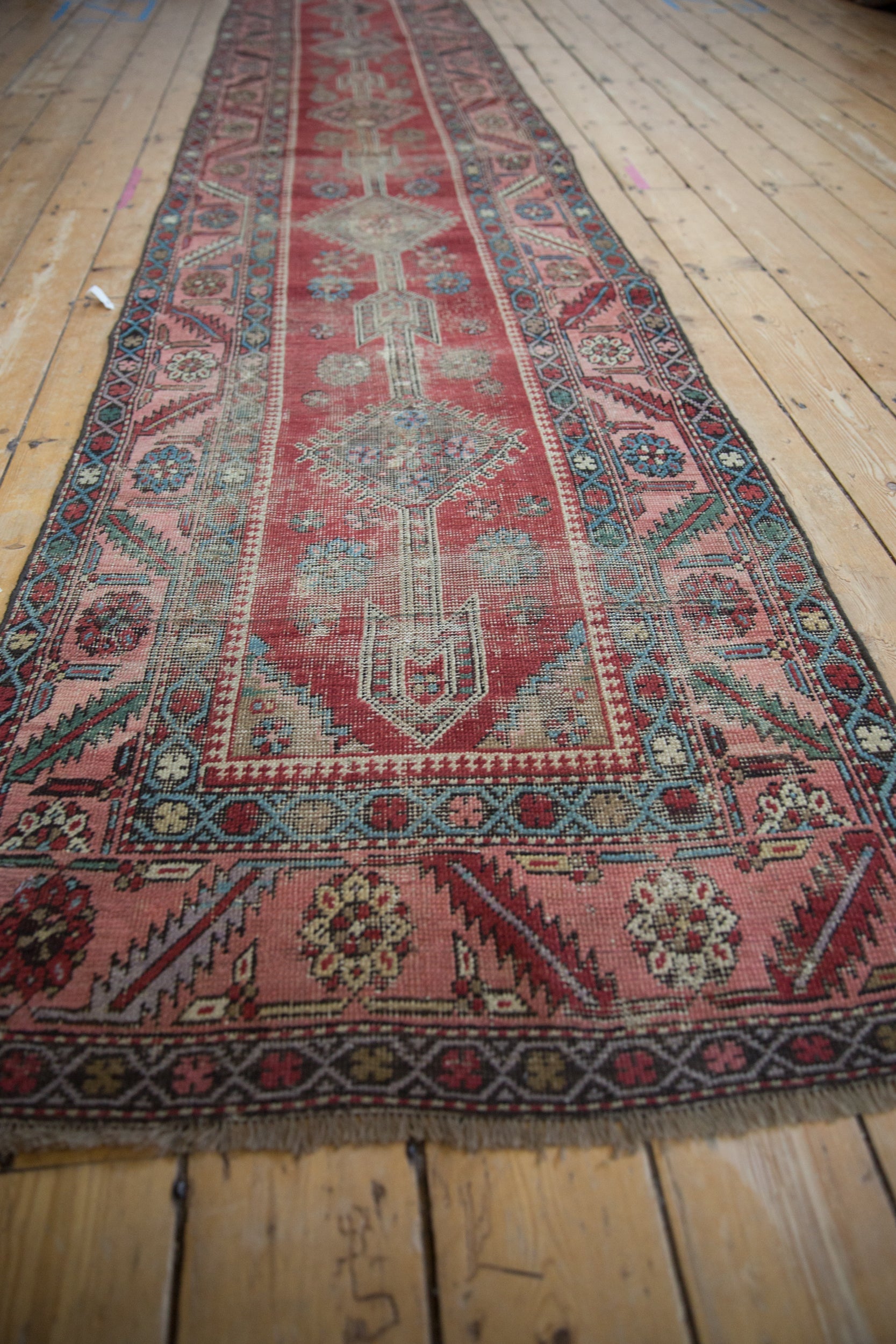 2.5x13.5 Antique Karabagh Rug Runner by Old New House® - product image 3 for Resin Society